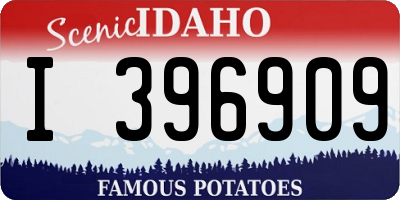ID license plate I396909