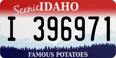 ID license plate I396971