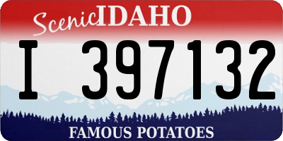 ID license plate I397132