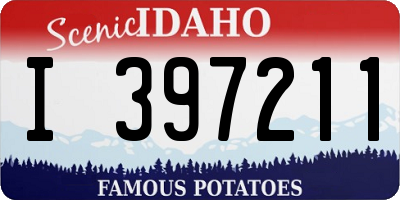 ID license plate I397211
