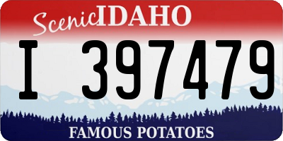 ID license plate I397479