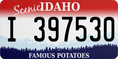 ID license plate I397530