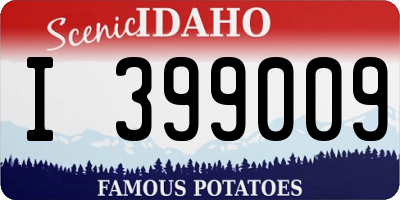 ID license plate I399009