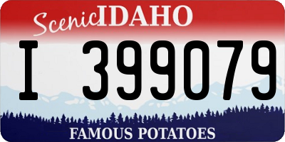 ID license plate I399079