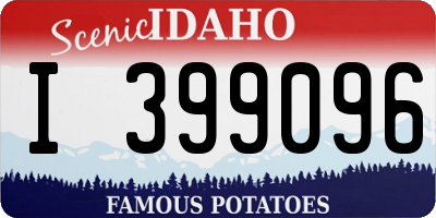 ID license plate I399096