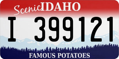 ID license plate I399121