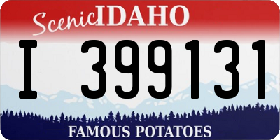 ID license plate I399131