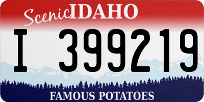 ID license plate I399219
