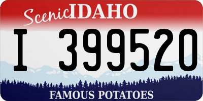 ID license plate I399520