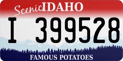 ID license plate I399528