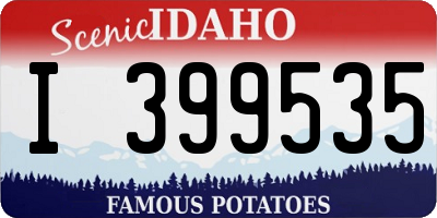ID license plate I399535