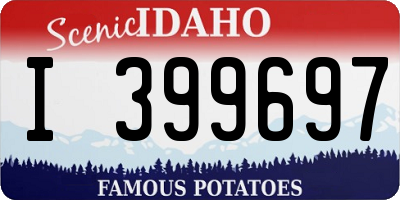 ID license plate I399697