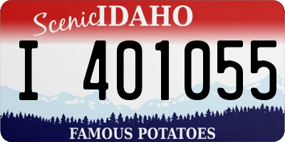 ID license plate I401055