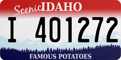 ID license plate I401272