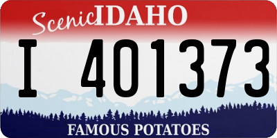 ID license plate I401373