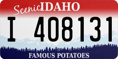 ID license plate I408131