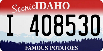 ID license plate I408530
