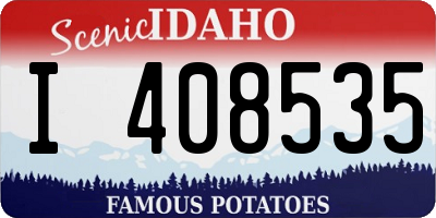 ID license plate I408535