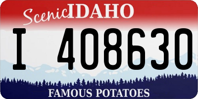 ID license plate I408630