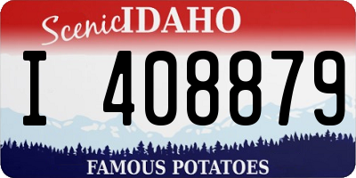ID license plate I408879