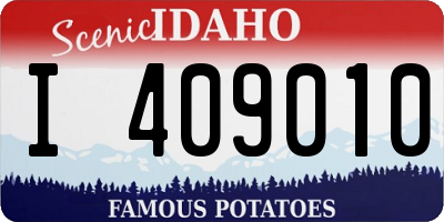 ID license plate I409010