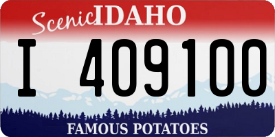 ID license plate I409100