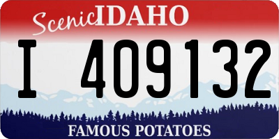 ID license plate I409132