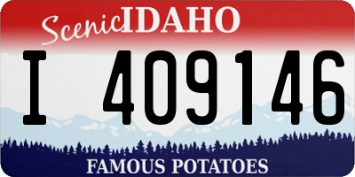 ID license plate I409146