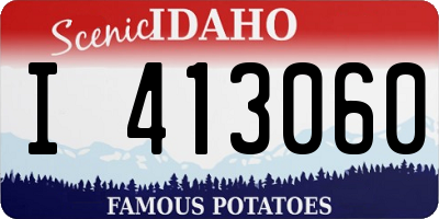 ID license plate I413060