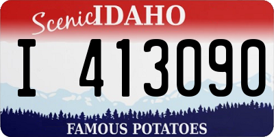ID license plate I413090