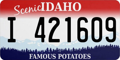 ID license plate I421609