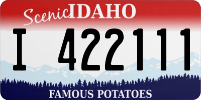 ID license plate I422111