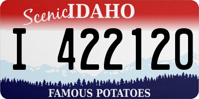 ID license plate I422120