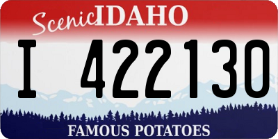 ID license plate I422130