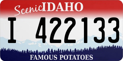 ID license plate I422133
