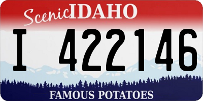 ID license plate I422146