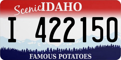 ID license plate I422150