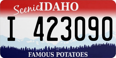 ID license plate I423090