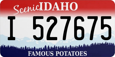 ID license plate I527675