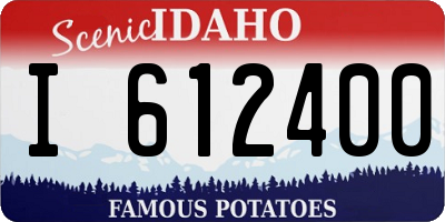 ID license plate I612400
