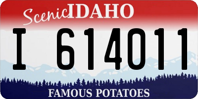 ID license plate I614011