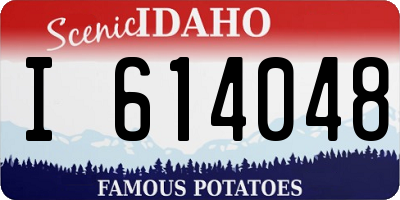ID license plate I614048