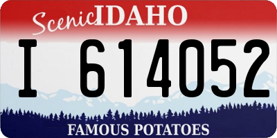 ID license plate I614052