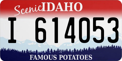 ID license plate I614053