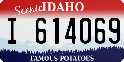 ID license plate I614069