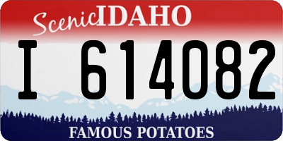 ID license plate I614082