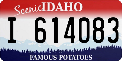 ID license plate I614083