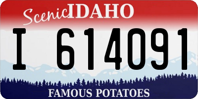 ID license plate I614091