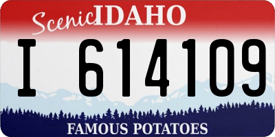 ID license plate I614109
