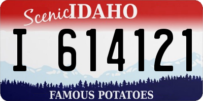 ID license plate I614121